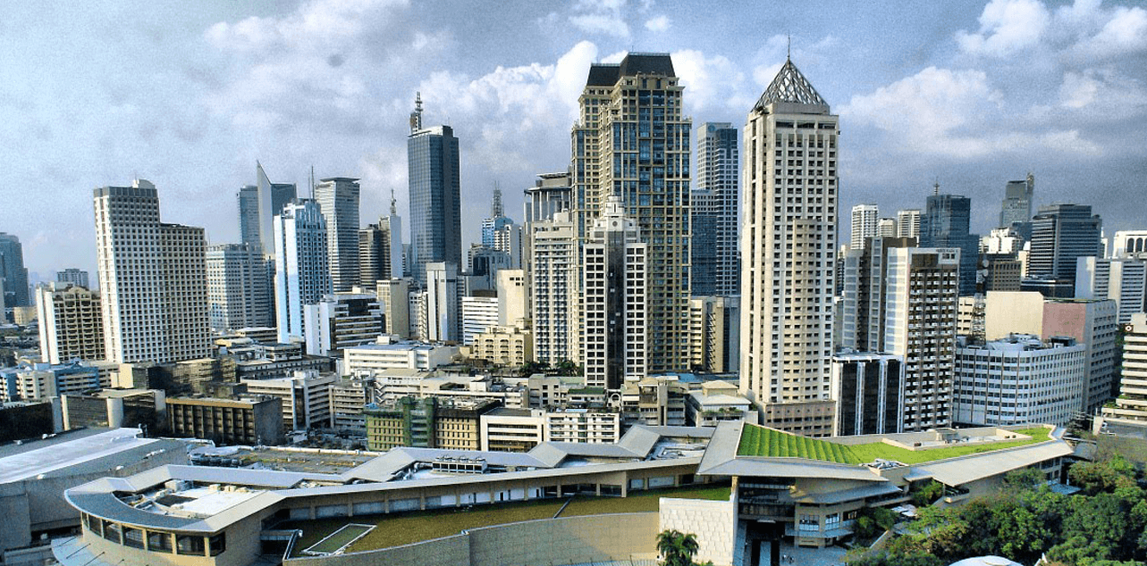 Makati, the financial
district of Philippines
